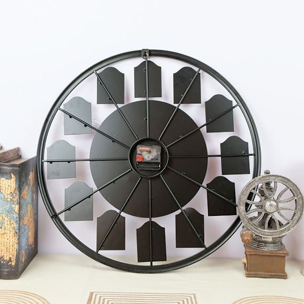 Hult hulmetal haveur 30cm vejrbestandig batteridrevet