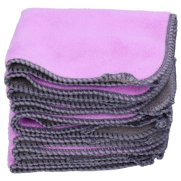 30x30cm 5 kappaleen pakkaus mikrokuituisia teepyyhkeitä, imukykyisiä ja paksuja