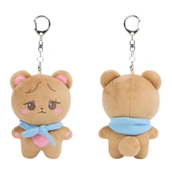 Blackpink-reppuavainperä Lisa Jennie -koululaukkunukke riipus Merch