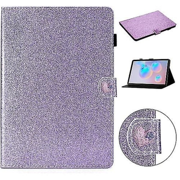 Samsung Galaxy Tab S6 T860 Love Buckle Glitter vaakasuora läppäkotelo nahkainen kotelo pidikkeellä korttipaikat