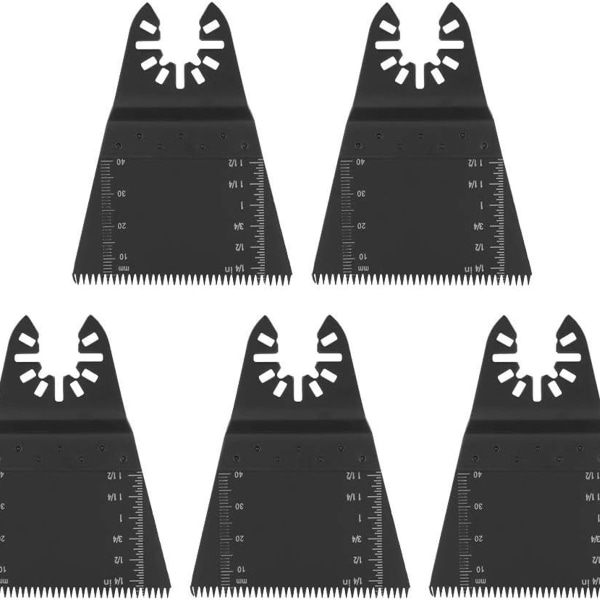 Oscillerende værktøjsklinger, 5 stykker 65 mm oscillerende multi-værktøj savklinger almindelige