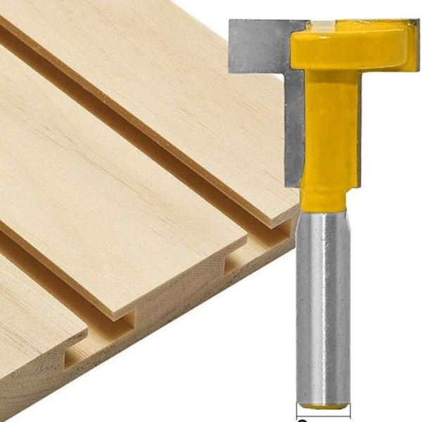 8mm T-ura T-muotoinen ura jyrsinterät puuntyöstöleikkaus