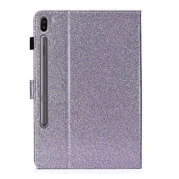 Samsung Galaxy Tab S6 T860 Love Buckle Glitter -vaakasuora käännettävä case , jossa on pidike korttipaikat