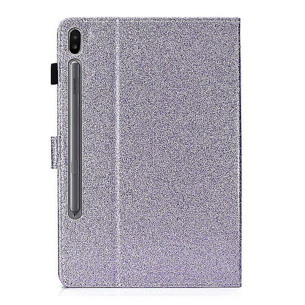 Samsung Galaxy Tab S6 T860 Love Buckle Glitter vaakasuora läppäkotelo nahkainen kotelo pidikkeellä korttipaikat
