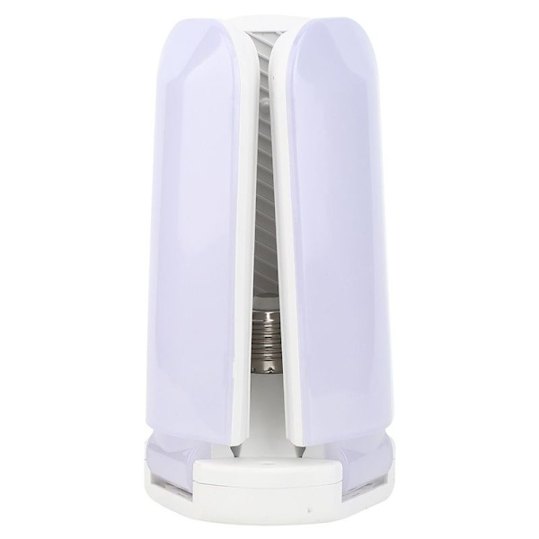 E27 trebladig deformerbar LED-fällbar lampa, myggdödare
