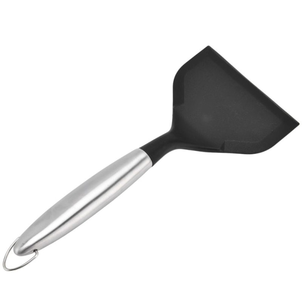Bredspatel med bred mund med håndtag i rustfrit stål, non-stick belægning