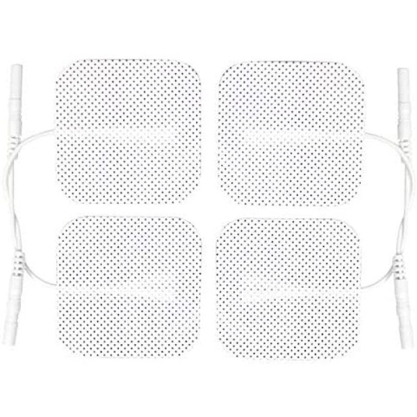 16 korkealaatuista, erittäin kestävää, itseliimautuvaa elektrodia, koko 4 cm x