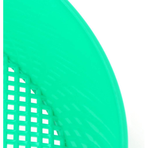 Grön plastträdgårdssil för jordnät Trädgårdsverktyg 21 x 5 cm Premiumkvalitet Användbar och praktisk