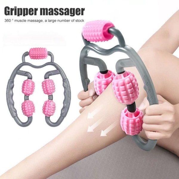 Massage Roller Vikt Ben Celluliter Förlust Kropp Muskelavlastning Massager Hjul Ge