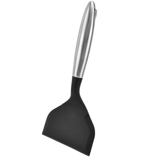 Bredspatel med bred mund med håndtag i rustfrit stål, non-stick belægning