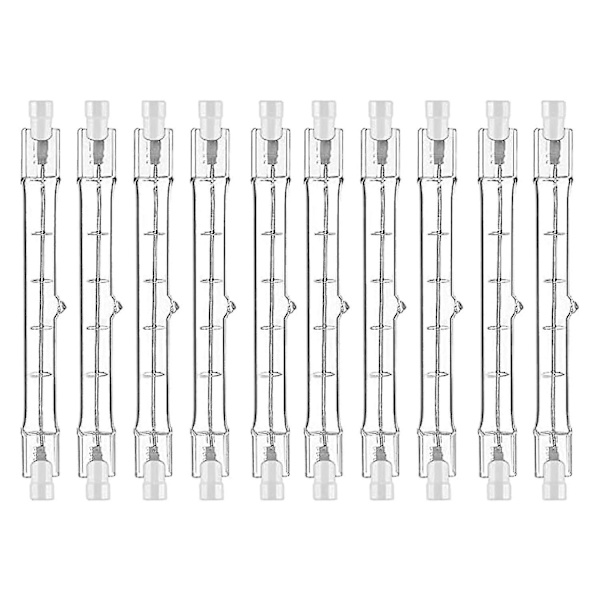 R7shalon pære 118mm 200w 230vevery pakke 10indivualhalon pind R7shalon pære R7s dæmpbar