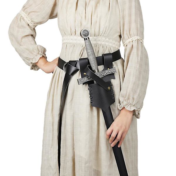 Katana Sh Holster Keskiaikainen Miehet Larp Panssari Merirosvo Asuste Rapier H,