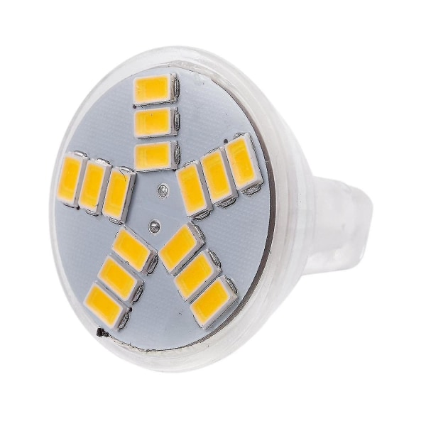 3x 7w Mr11 Gu4 600lm Led-lampa 15 5630smd Varmvitt Ljus