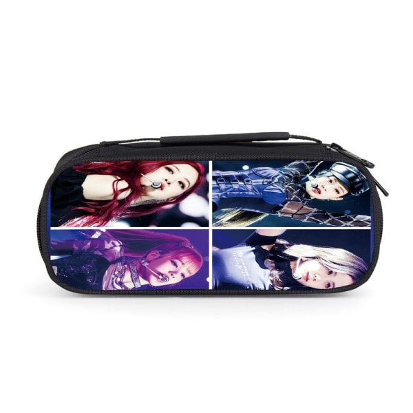 Kpop Blackpink LISA ROSé Jisoo pencil case children's pencil box student pencil case