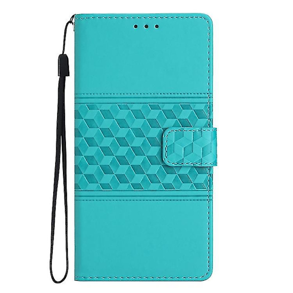 For Samsung Galaxy A25 5g / A24 4g Diamantpræget læderfølelse mobiltelefonetui