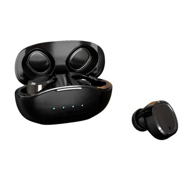 Tws Mini Bluetooth 5.0 hodetelefoner Ladeboks Trådløs hodetelefon 9d Stereo Sports Vanntette ørepropper Headset med mikrofon