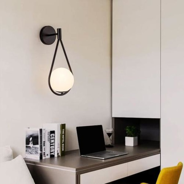 Sfærisk design LED vegglampe - Moderne og elegant atmosfære i hjemmet ditt!