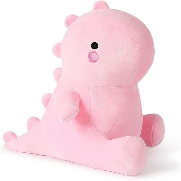 Pehmolelu dinosaur pehmolelu, pehmolelu dinosaur pehmolelu tyyny lelu, pinkki 45cm