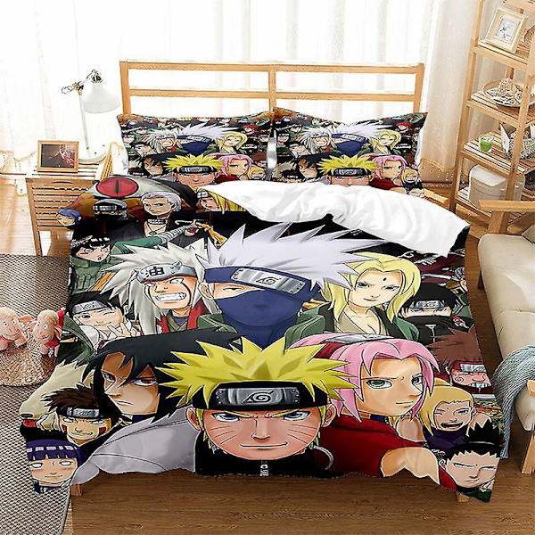 Naruto Y3 # Koti Tekstiili Tulen Varjo Sarja Peitto Kansi Digitaalinen Tulostus Kolmiosainen Sarja 3d