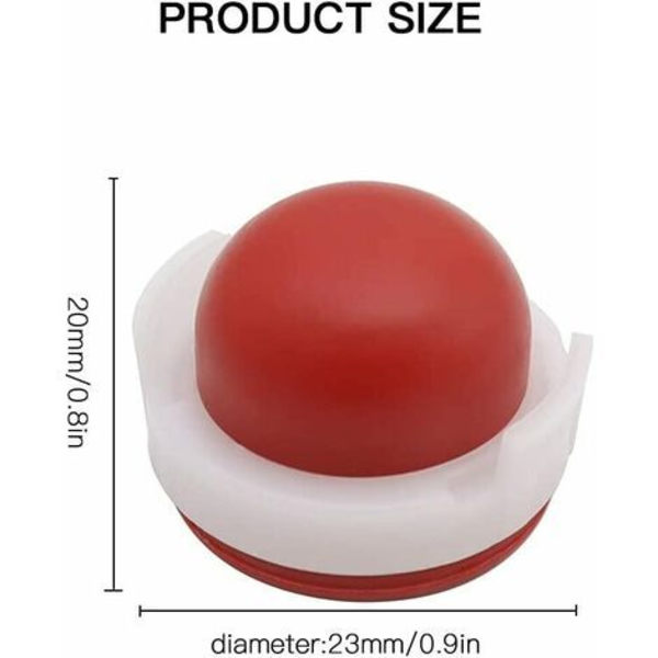 Silikon Plast Primer Pumpe 23 x 20mm Forgasser Primer Pære for Briggs & Stratton Gressklipper 694394 494408