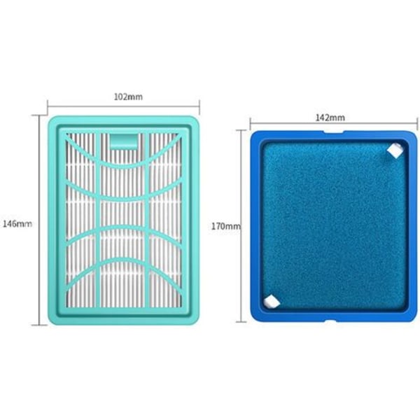 Filter til Philips PowerPro Expert FC9742/09 FC9743/09 FC9744/09 FC9745/09 FC9746/09