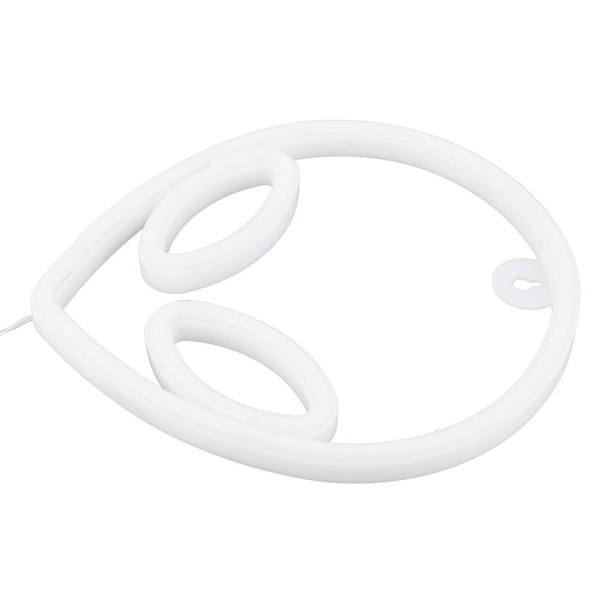 LED-neonljus, rymdvarelseform, väggneonskylt, sovrum, barnrum