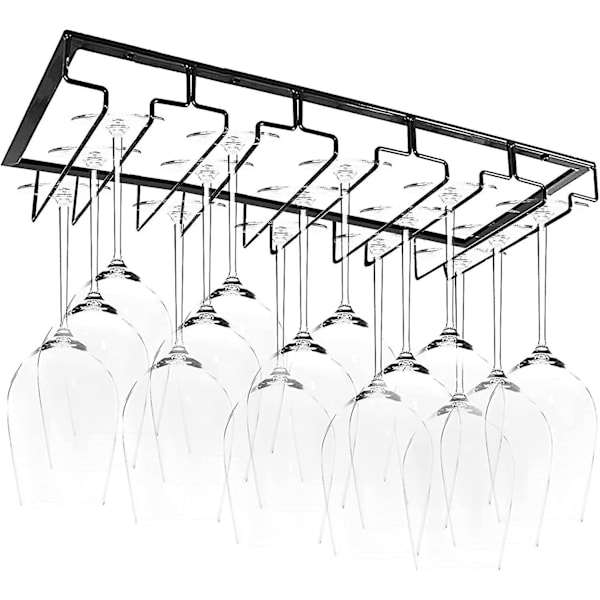 Vinglasophæng, Under-skab Vinglasophæng Hængende Vinglasophæng, Tråd Vinglasophæng Opbevaringsophæng Hanger