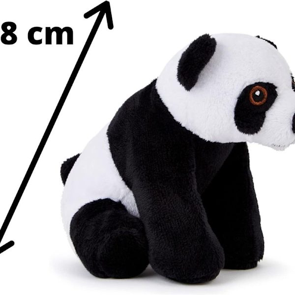 100% genanvendte plysdyr - Bløde og nuttede plysdyr, panda