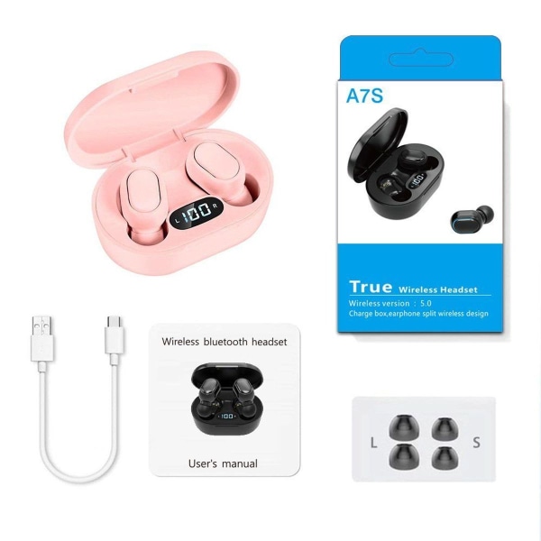 Trådløst Bluetooth-headset Macaron Stereo Mini Touch TWS In-Ear