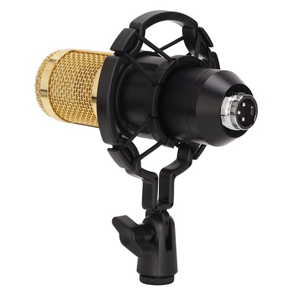 Langallinen kondensaattorimikrofoni XLR-liitännällä 3,5 mm ammattilaiskäyttöön