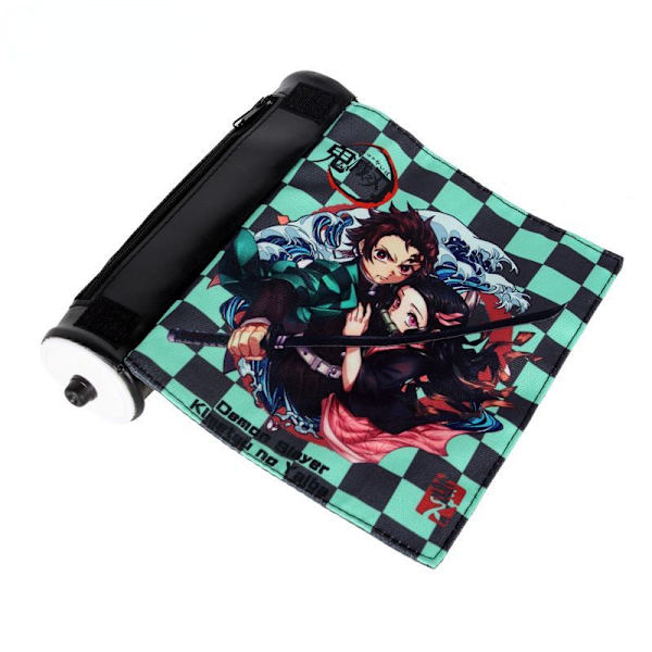 Anime Demon Slayer Zenitsu Rullepennalfodral Tanjirou Nezuko Stationery Box
