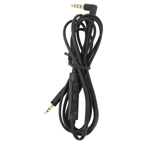 Udskiftningshovedtelefonkabel med mikrofonvolumenkontrol