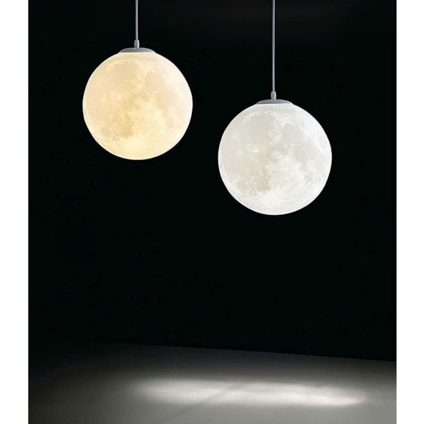 Måne soveroms taklampe, pendel, måne lysekrone, innendørs belysning,