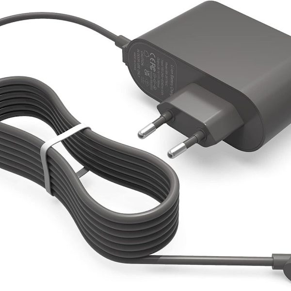 Oplader til Dyson V6 V7 V8 DC58 DC59 DC61 DC62 SV03 SV04 SV05 SV06 SV07, AC-strøm