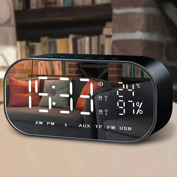 Langaton Bluetooth LED-herätyskello