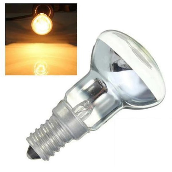 Laavapolttimo 30w tiivistetty heijastava hehkulamppu R39 E14pieni Edison Nut Spotlight halogeenilamppu -3pakattu