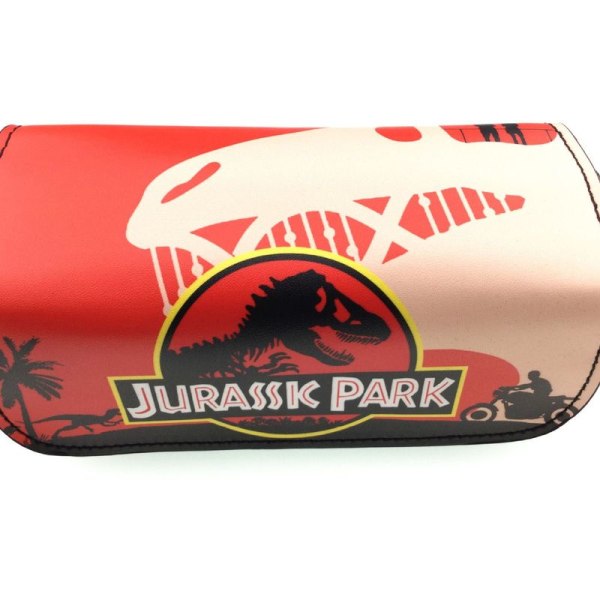 Jurassic Park Flip Blyantspennal Dinosaur Grant Pen Box Studerende Blyantspennal