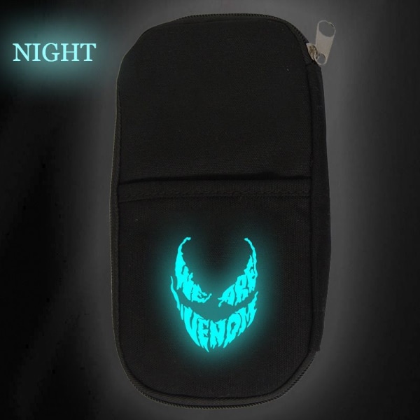 The Avengers anti-hero luminous pencil case Venom single layer pencil case