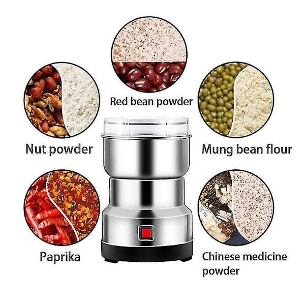 Elektrisk kaffekværn køkken korn nødder bønner krydderier korn kværn maskine multifunktionel hjem kaffekværn maskine