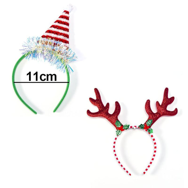 Julehovedbånd til julefester, gaver til kvinder, piger og børn, stil 1