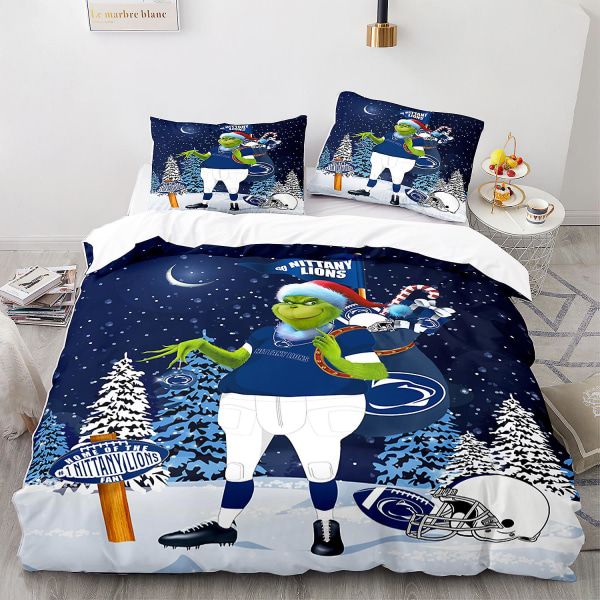 Jul K11 # 3d Quilt Cover Jul Tvådelad Tredelad Fyra Delad Sängkläder