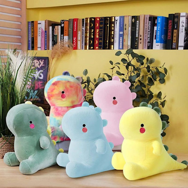Pehmolelu dinosaur pehmolelu, pehmolelu dinosaur pehmolelu tyyny lelu, pinkki 45cm