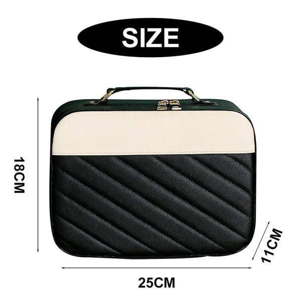 Net Celebrity Cosmetic Bag Female Portable Large-capacity Portable Cosmetic Bag, Made Of Pvc