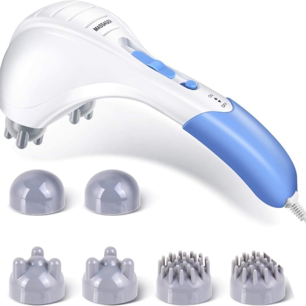 Electric Back Massager, Hand Massagers, Double Head Deep Tissue Percus