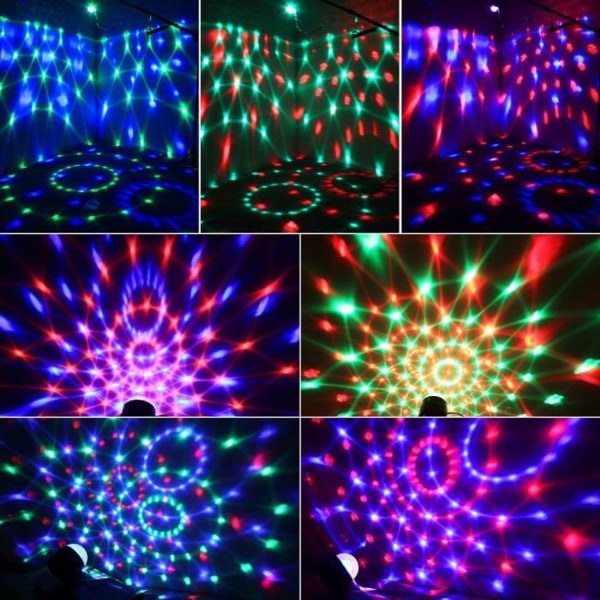 Scenljus, InnooLight LED-fjärrkontroll, discokula, festbelysning, discobelysning