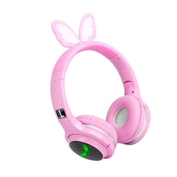 Huvudmonterat Bluetooth-headset, live-hörlurar, söta