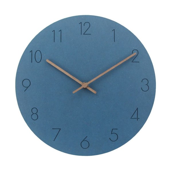 Minimalistisk 29cm väggklocka - tyst kvartsurverk för kontor, sovrum