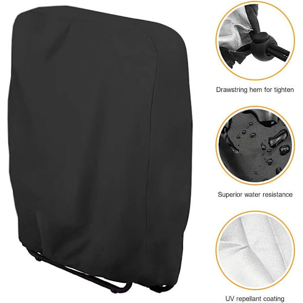 Zero Gravity Ulkoilutaitettava Tuolinpäällinen Vedenpitävä Pölytiivis Terassikalusteiden Päällinen Sääsuoja 28\" x 43\"
