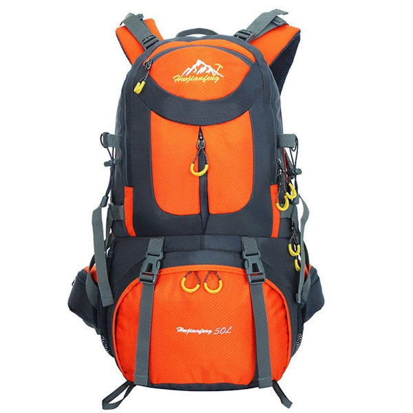 Wanderrucksack Herrer Damer Trekkingryggsekker med Regnhylle Stor Kapasitet Lei