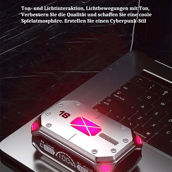 Kattørehodetelefoner Trådløse Stereo LED-lys Bluetooth-hodetelefoner